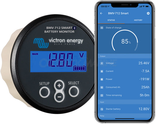 Victron BMV-712 Battery Monitor Bluetooth - Black