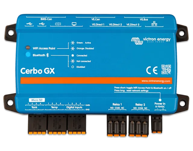 Cerbo-GX MK2 Victron Communication centre